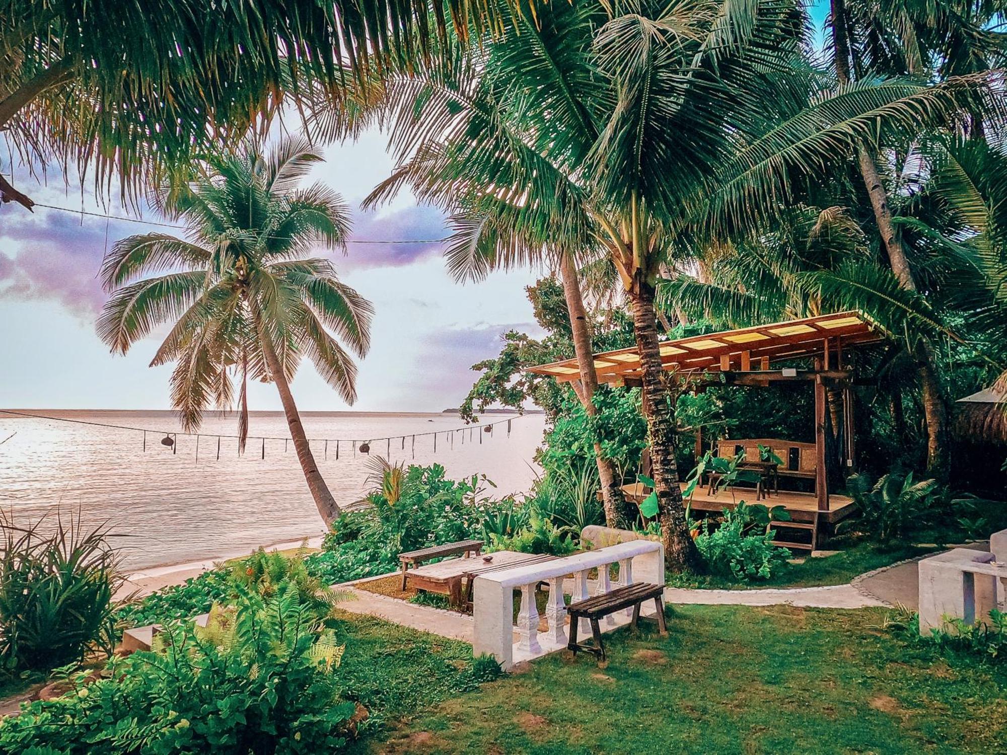 Shakabrah'S Beachfront Kubo جنرال لونا المظهر الخارجي الصورة