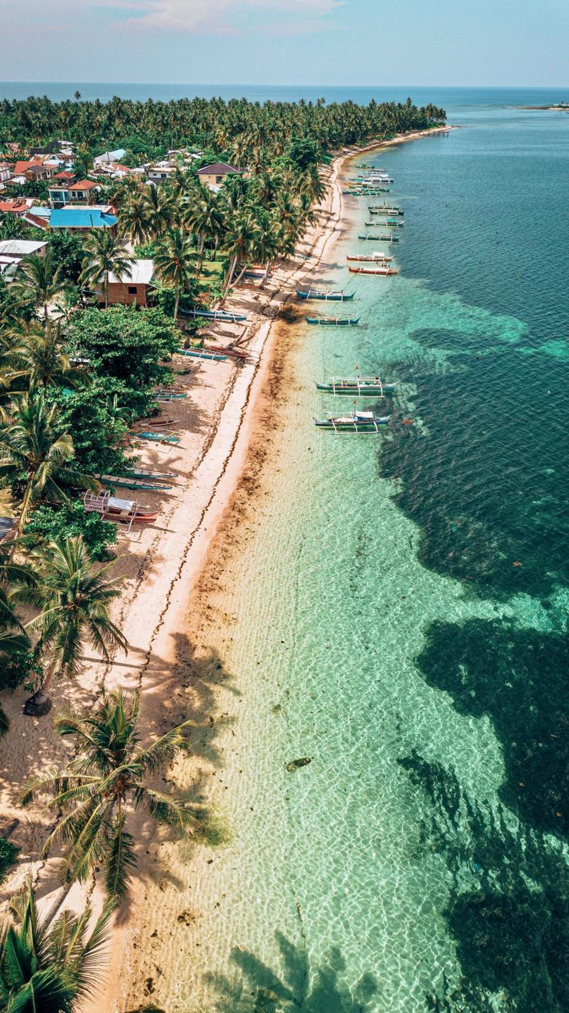 Shakabrah'S Beachfront Kubo جنرال لونا المظهر الخارجي الصورة