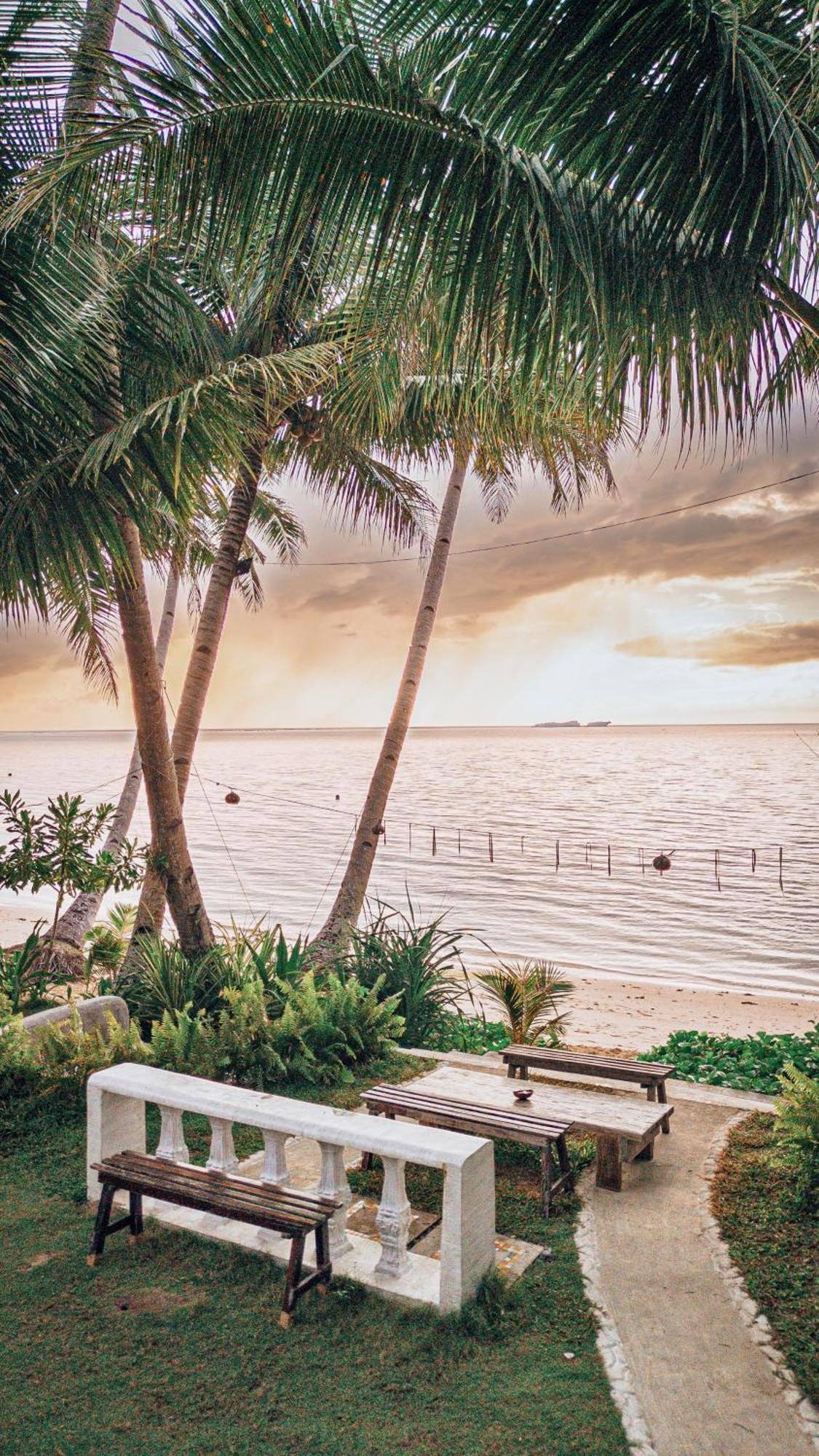 Shakabrah'S Beachfront Kubo جنرال لونا المظهر الخارجي الصورة